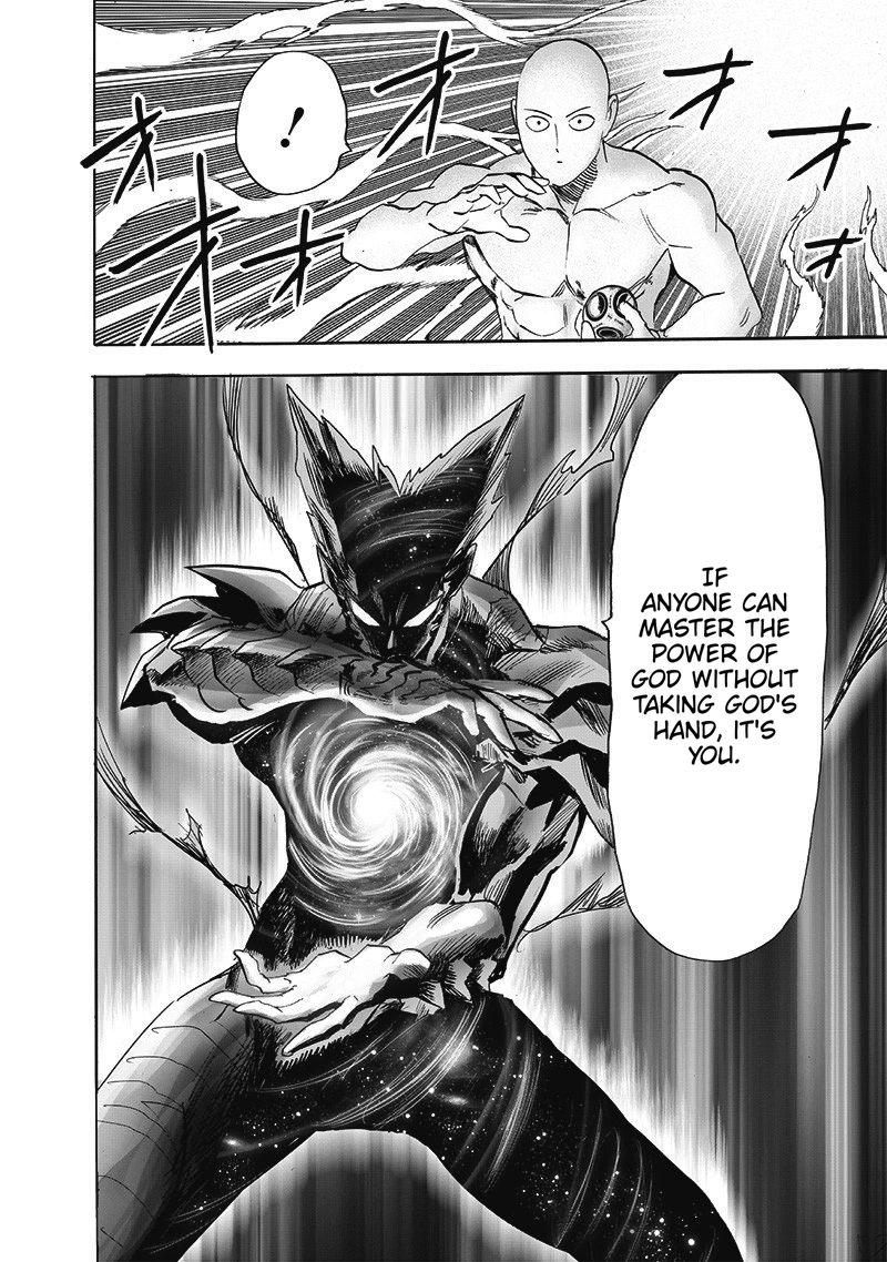 One Punch Man Manga Chapter 168 page 50 - Awakening of the Gods scene