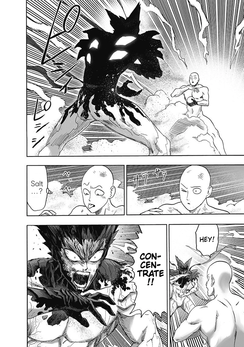 One Punch Man Manga Chapter 168 page 52 - Awakening of the Gods scene