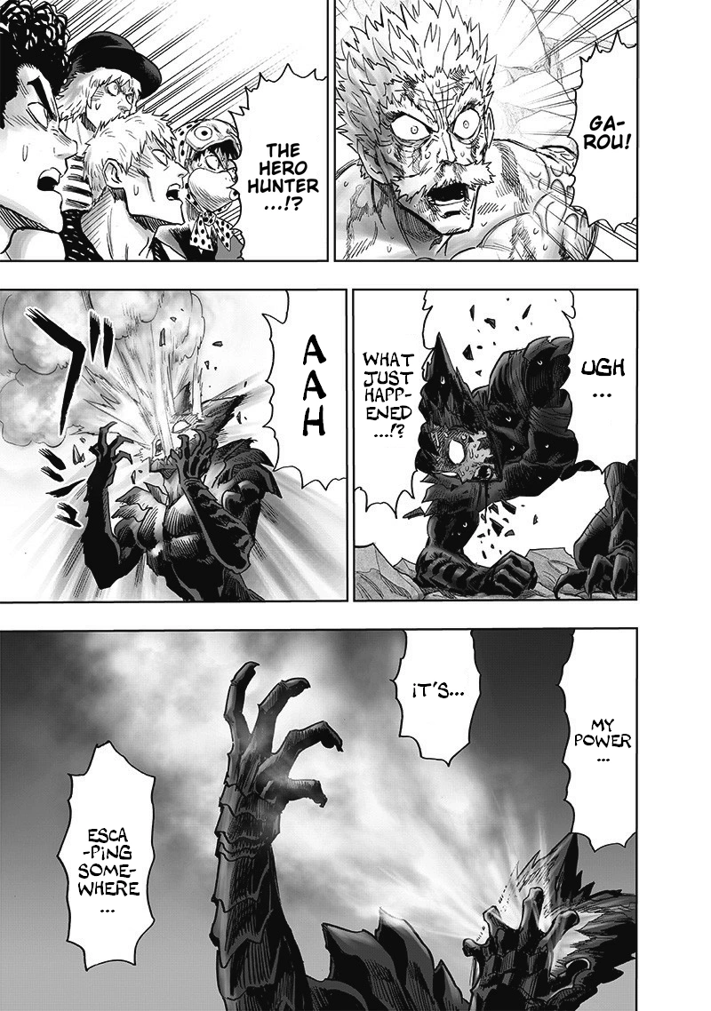 One Punch Man Manga Chapter 168 page 67 - Awakening of the Gods scene