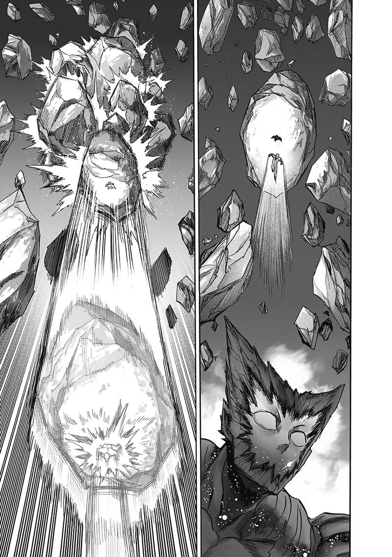 One Punch Man Manga Chapter 168 page 8 - Awakening of the Gods scene