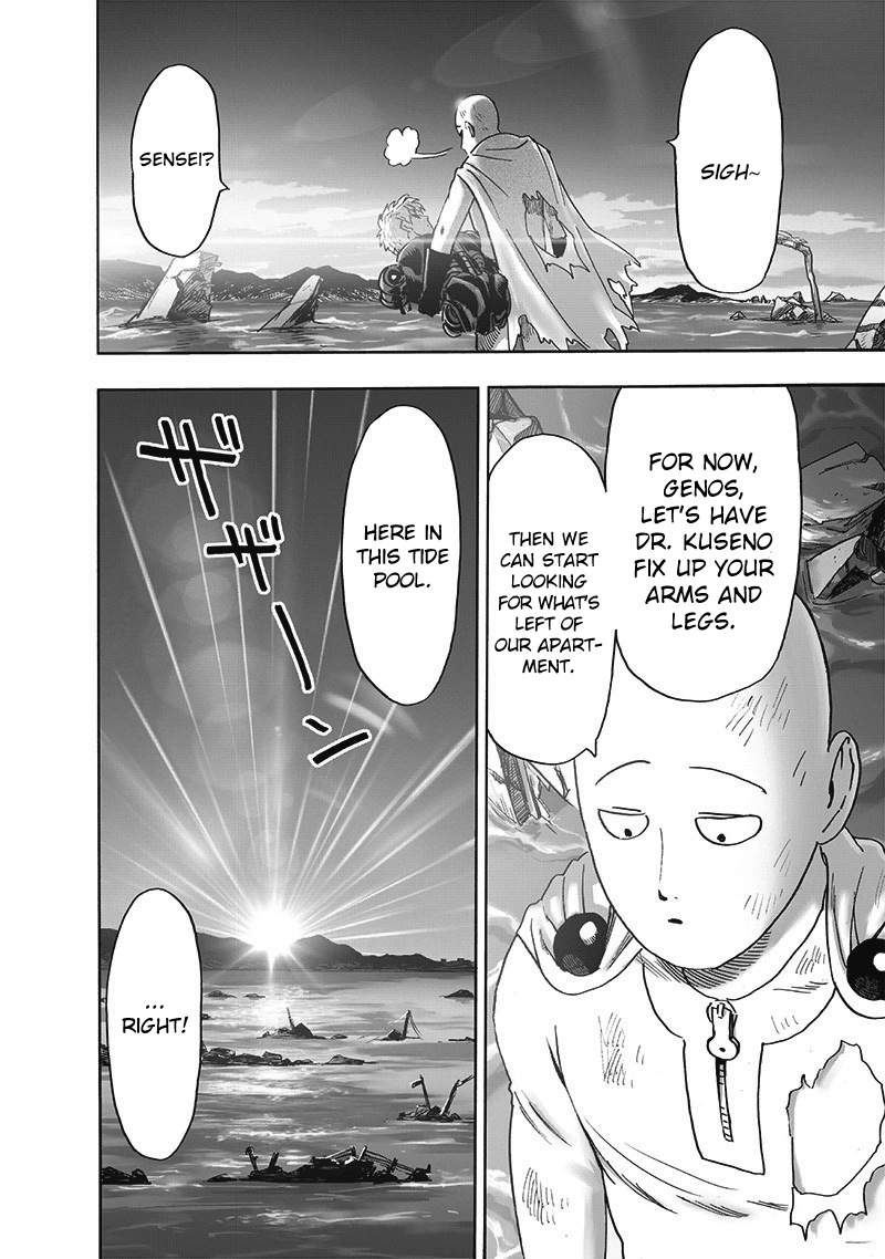 One Punch Man Manga Chapter 169 page 45 - Daybreak scene