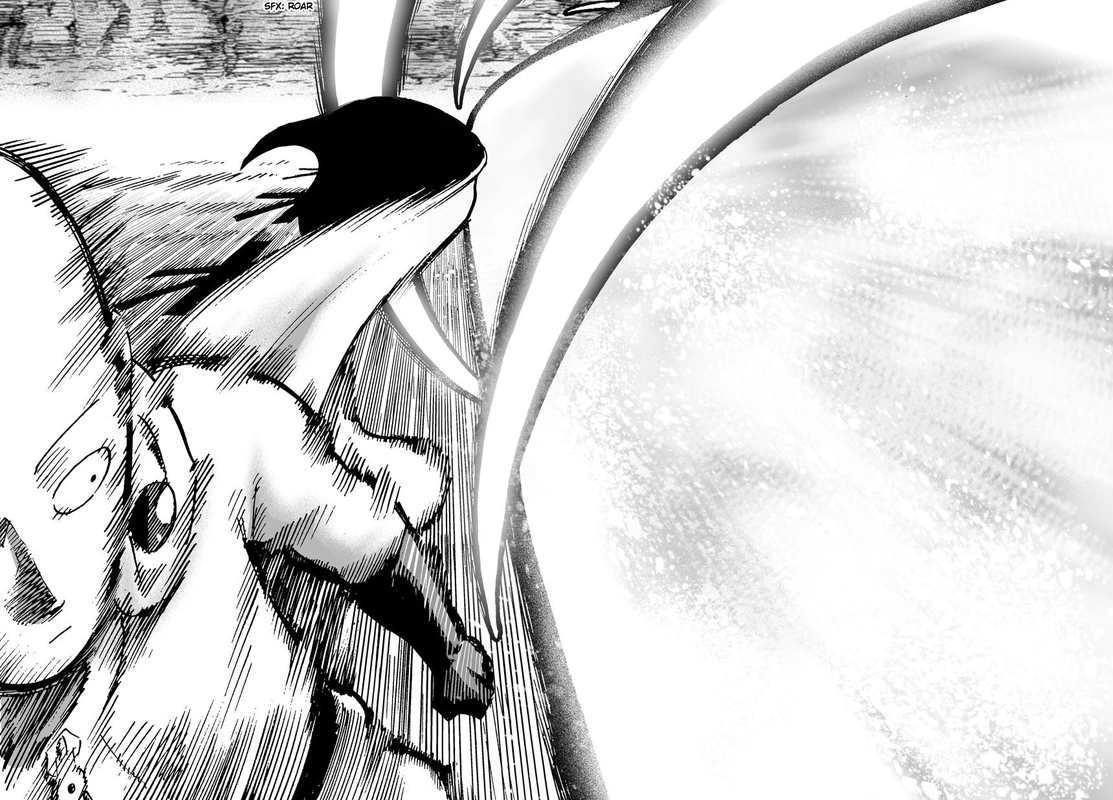 One Punch Man Manga Chapter 17 page 16 - Sparring scene
