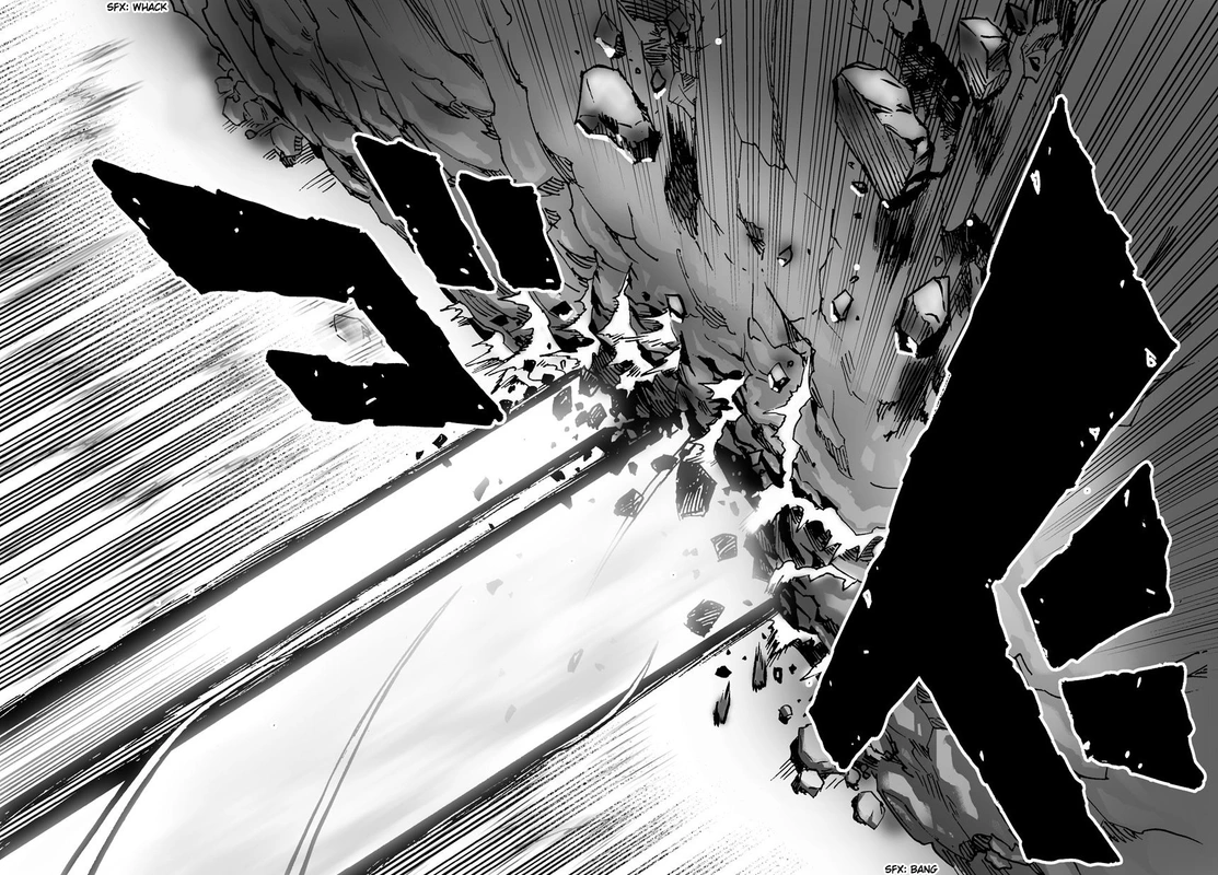 One Punch Man Manga Chapter 17 page 24 - Sparring scene