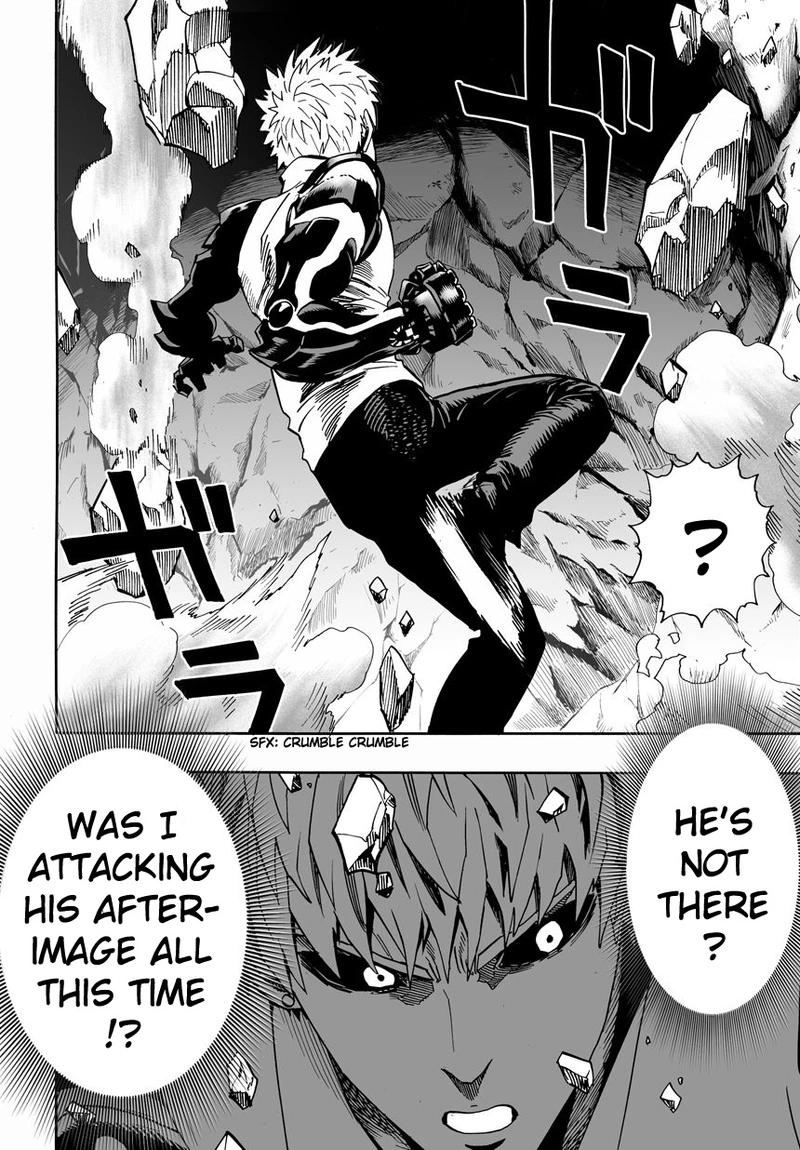 One Punch Man Manga Chapter 17 page 32 - Sparring scene