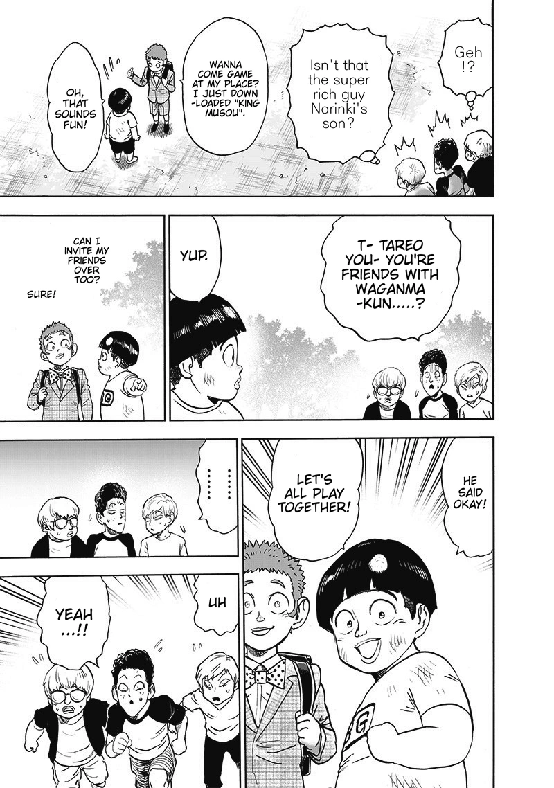 One Punch Man Manga Chapter 170 page 15 - What was Gained scene