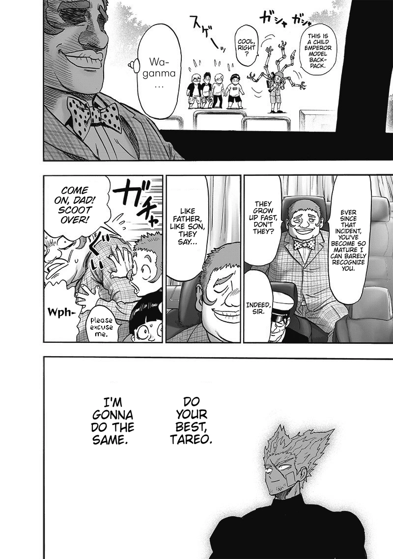 One Punch Man Manga Chapter 170 page 16 - What was Gained scene