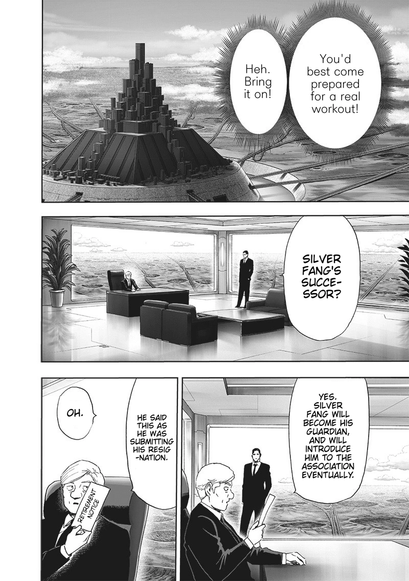 One Punch Man Manga Chapter 170 page 18 - What was Gained scene