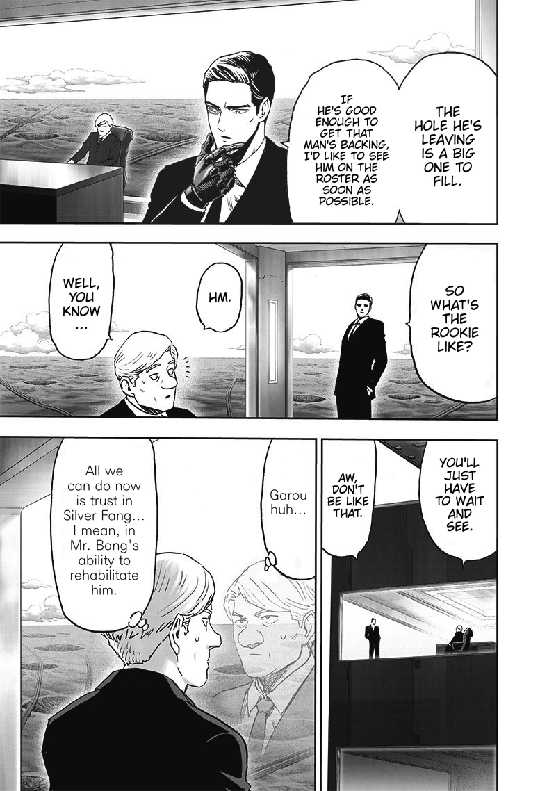 One Punch Man Manga Chapter 170 page 19 - What was Gained scene