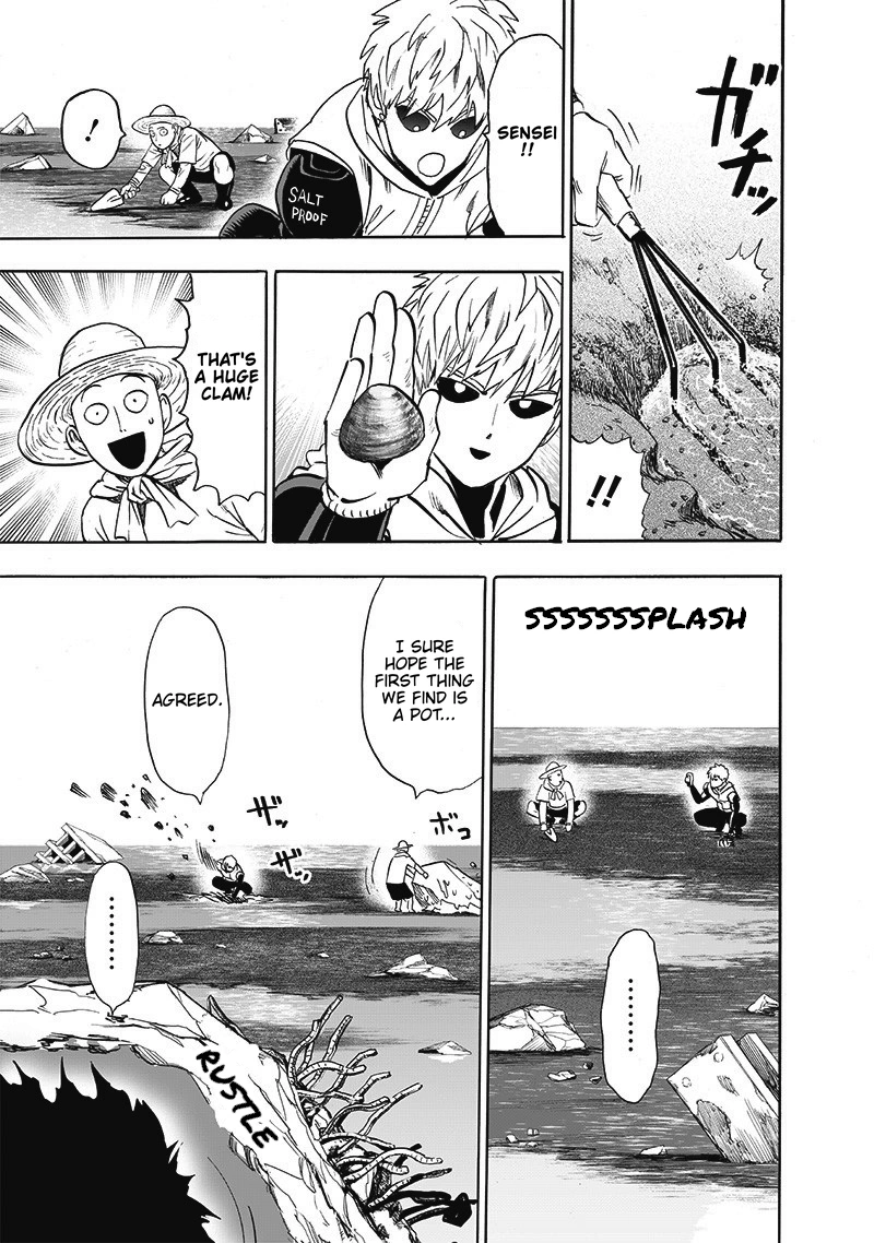 One Punch Man Manga Chapter 170 page 23 - What was Gained scene