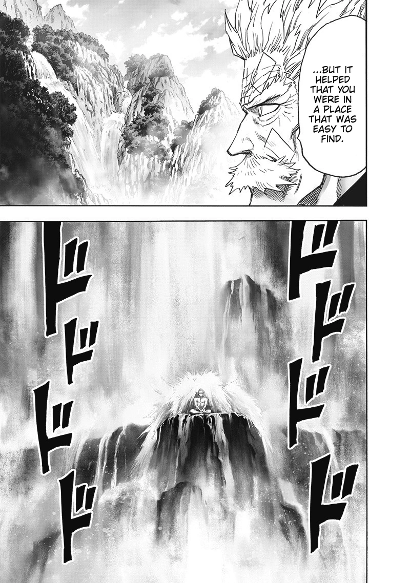 One Punch Man Manga Chapter 170 page 9 - What was Gained scene