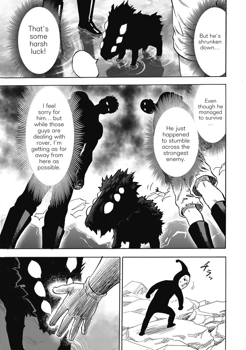 One Punch Man Manga Chapter 171 page 26 - The Last Guy I Wanna Run Into scene