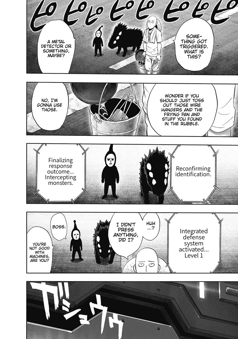 One Punch Man Manga Chapter 172 page 17 - New Home scene