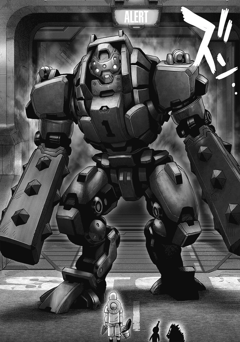 One Punch Man Manga Chapter 172 page 18 - New Home scene