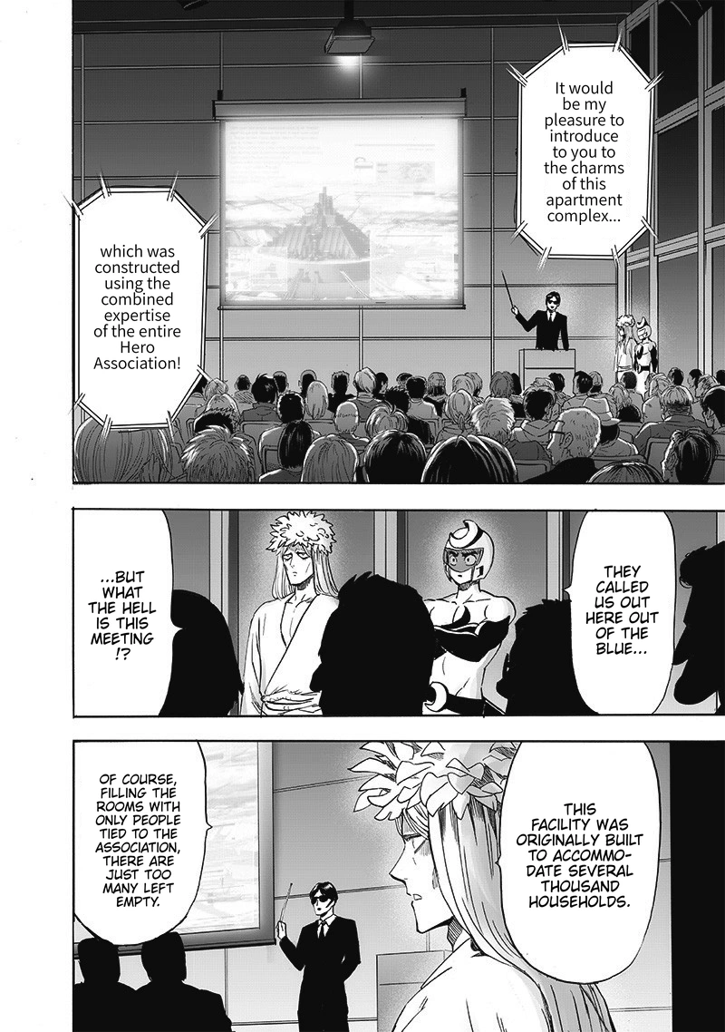 One Punch Man Manga Chapter 172 page 7 - New Home scene