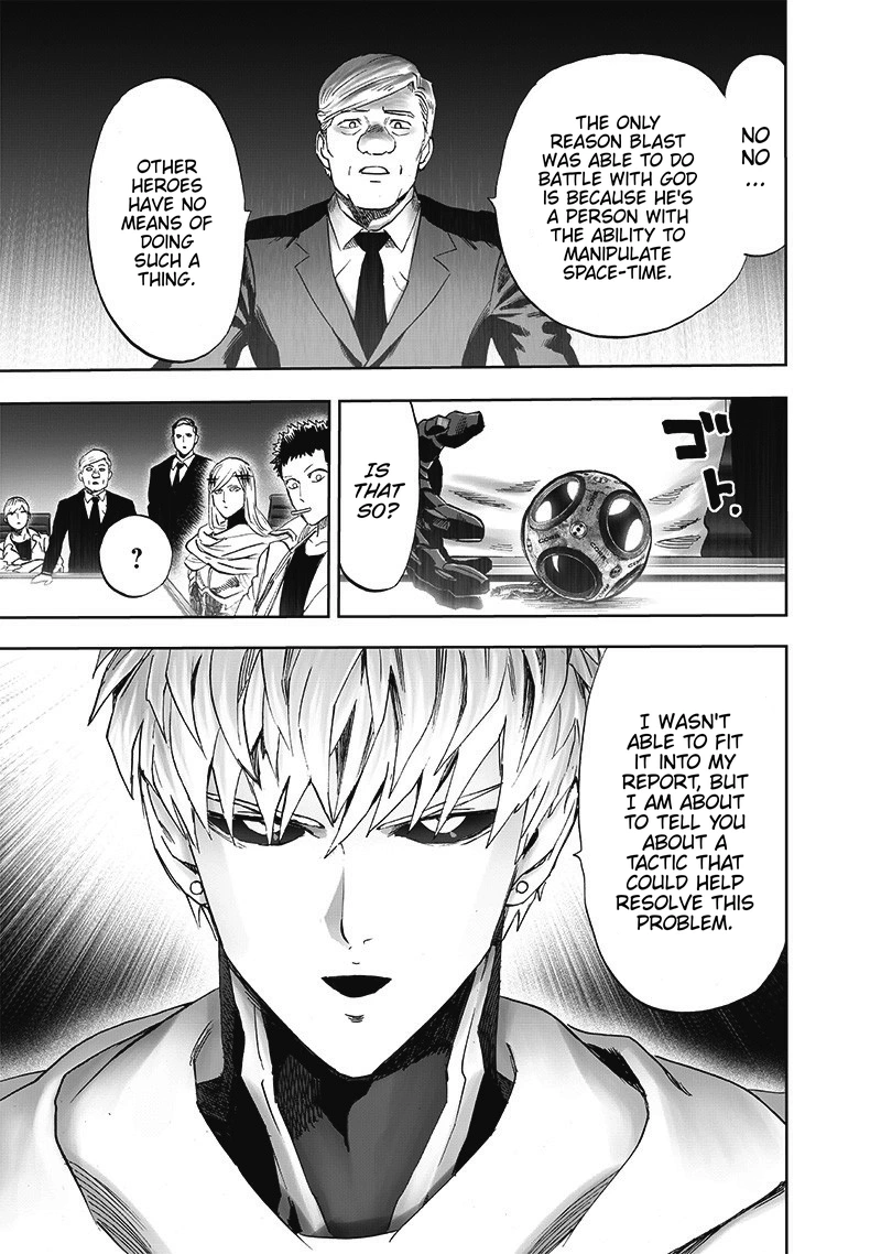 One Punch Man Manga Chapter 173 page 24 - Secret Intel scene
