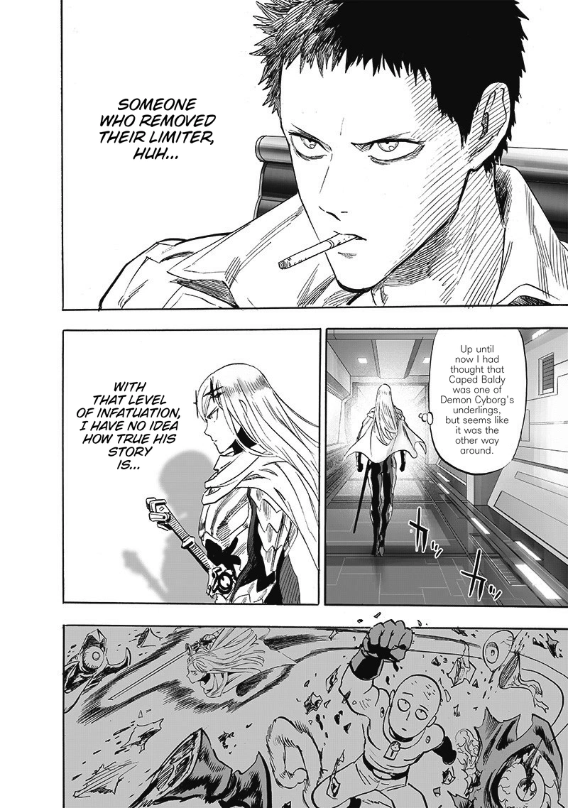 One Punch Man Manga Chapter 173 page 33 - Secret Intel scene