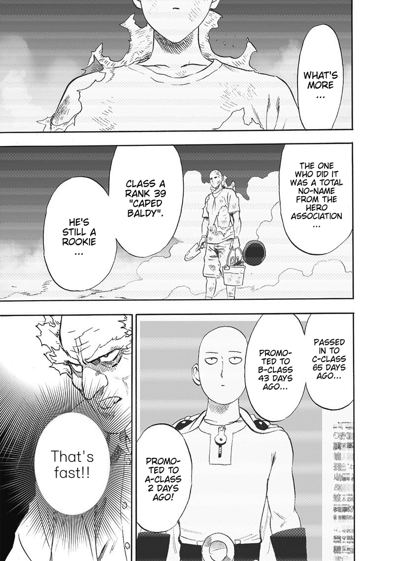 One Punch Man Manga Chapter 173 page 6 - Secret Intel scene