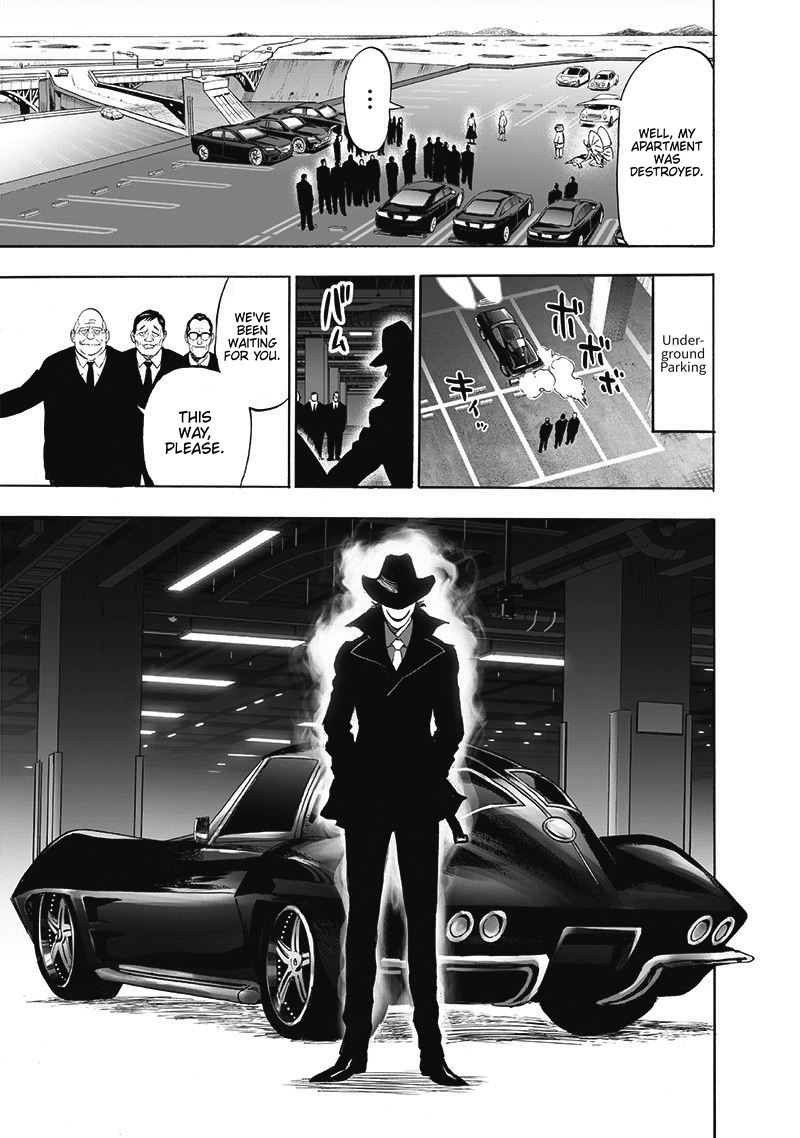 One Punch Man Manga Chapter 175 page 12 - Visitor scene