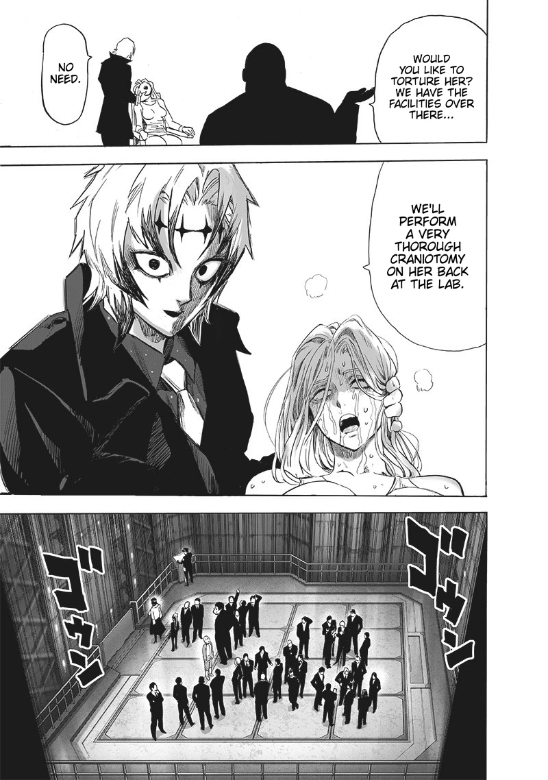 One Punch Man Manga Chapter 175 page 22 - Visitor scene