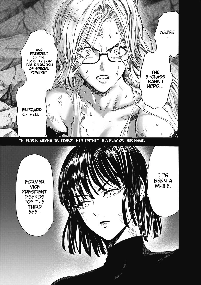 One Punch Man Manga Chapter 175 page 24 - Visitor scene