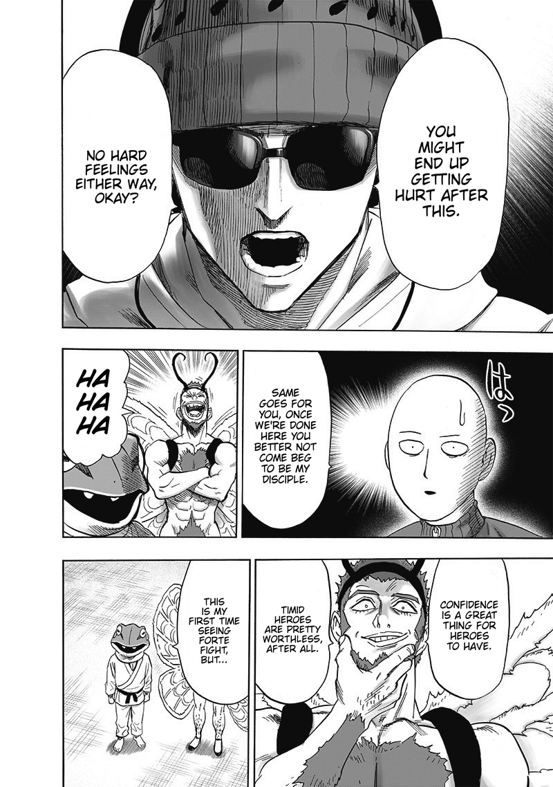 One Punch Man Manga Chapter 175 page 7 - Visitor scene