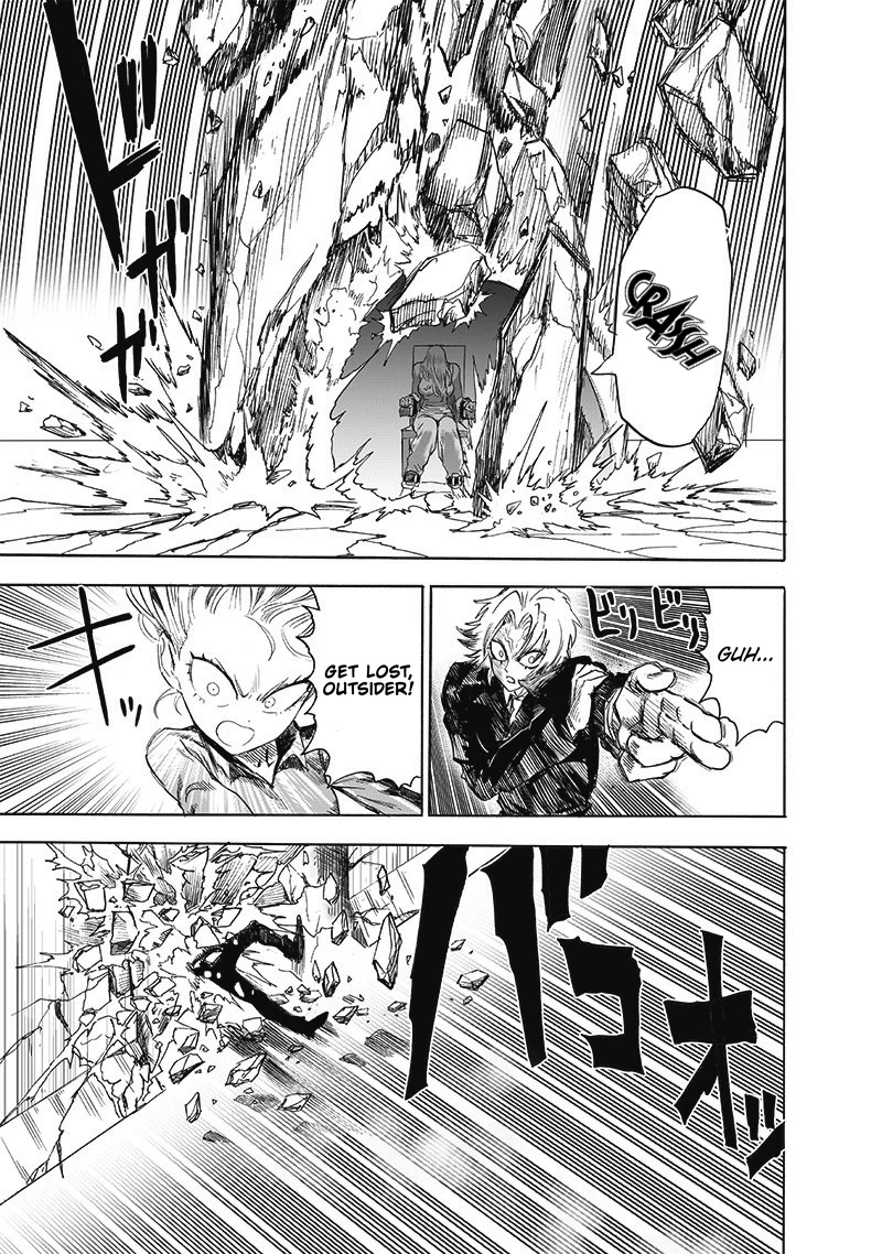One Punch Man Manga Chapter 176 page 19 - Hypocenter scene