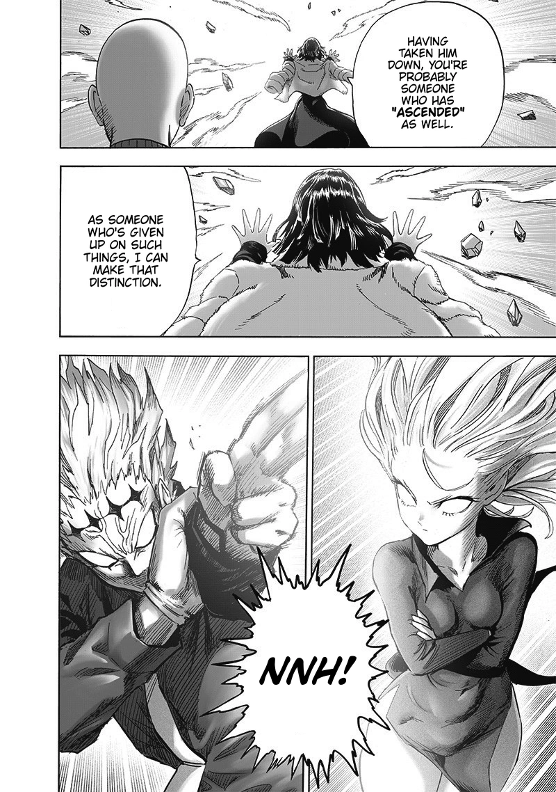 One Punch Man Manga Chapter 176 page 24 - Hypocenter scene