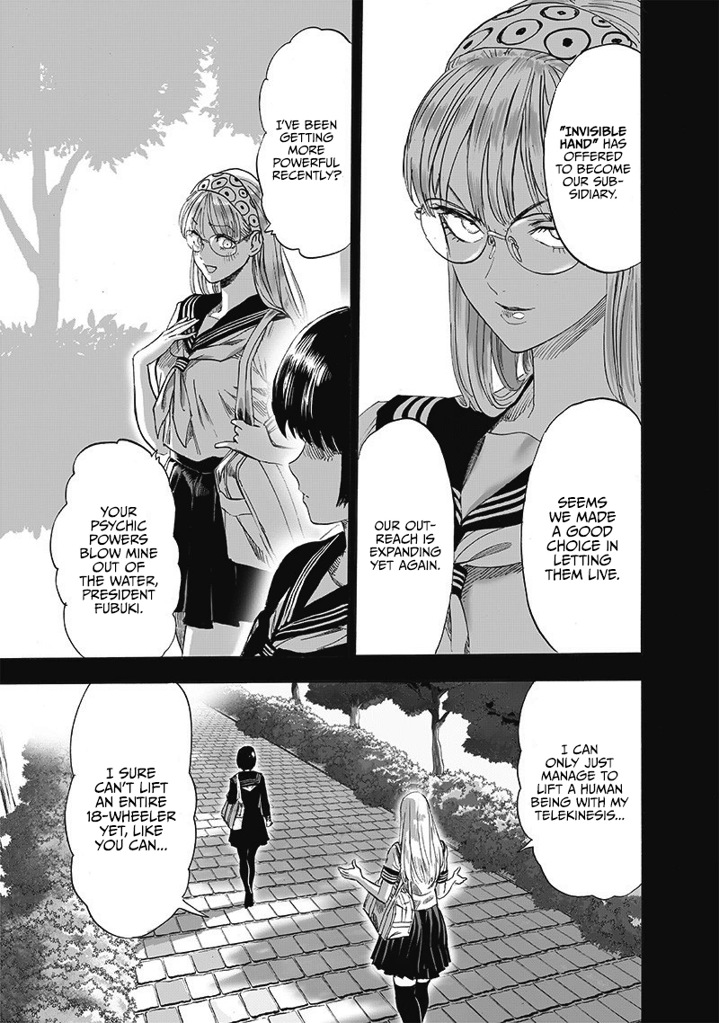 One Punch Man Manga Chapter 176 page 4 - Hypocenter scene