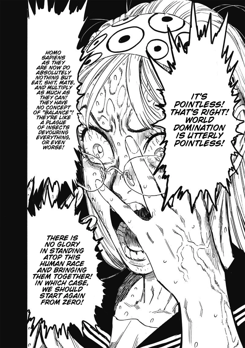 One Punch Man Manga Chapter 176 page 7 - Hypocenter scene