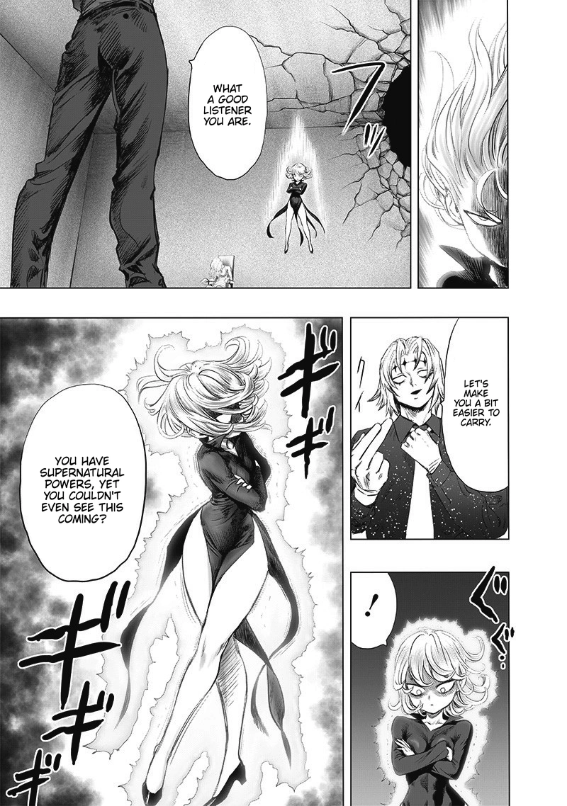 One Punch Man Manga Chapter 177 page 12 - The Supernatural & Risks scene