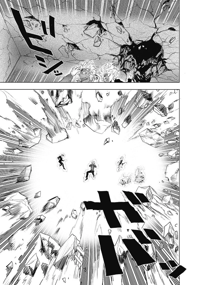 One Punch Man Manga Chapter 177 page 25 - The Supernatural & Risks scene