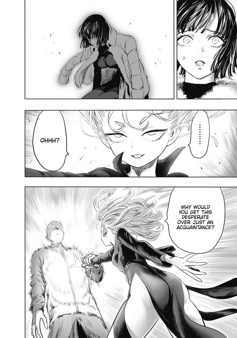 One Punch Man Manga Chapter 178 page 17 - Do it outside scene