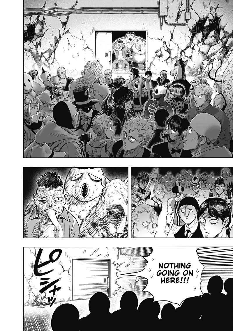 One Punch Man Manga Chapter 178 page 28 - Do it outside scene