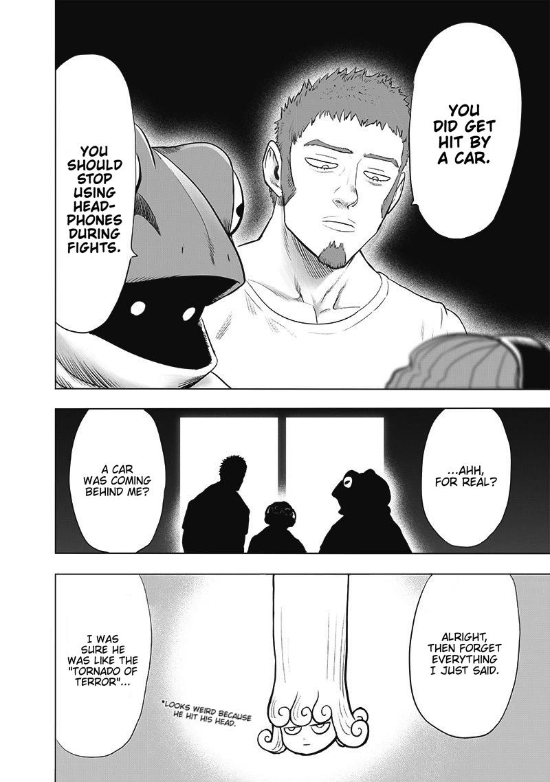 One Punch Man Manga Chapter 178 page 7 - Do it outside scene