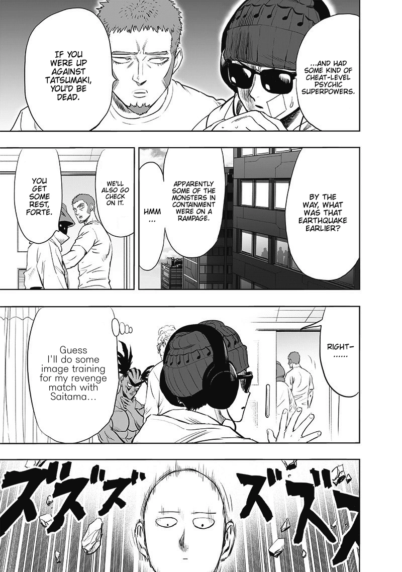 One Punch Man Manga Chapter 178 page 8 - Do it outside scene