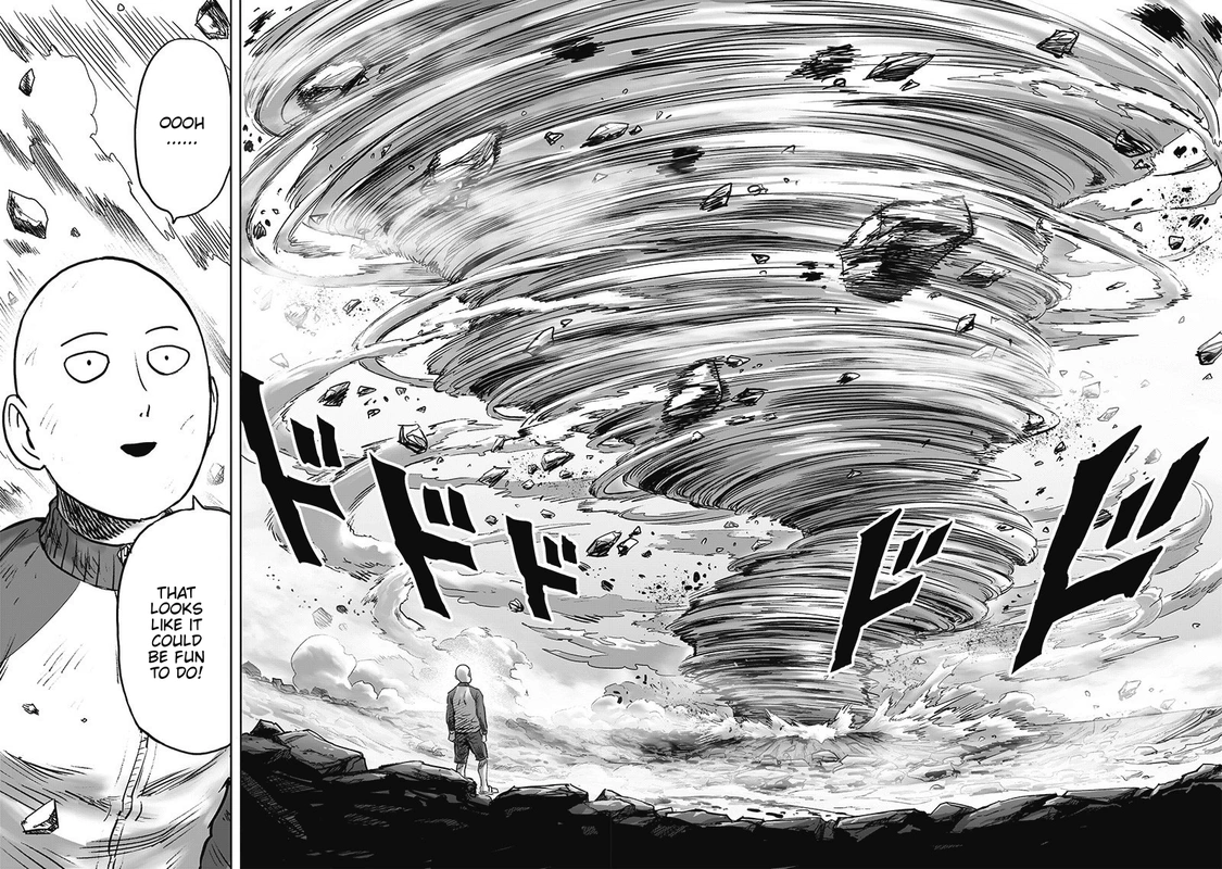 One Punch Man Manga Chapter 179 page 15 - Witnesses scene