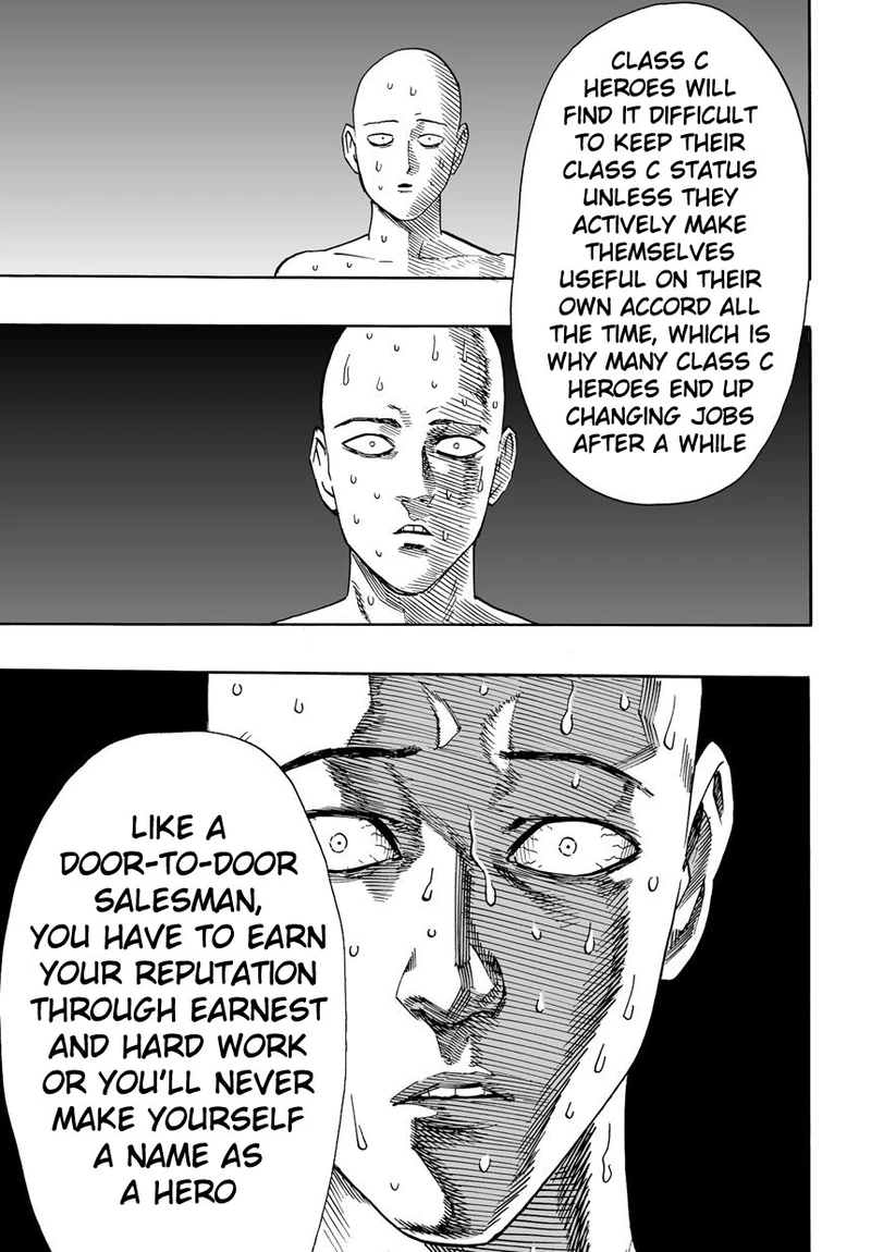 One Punch Man Manga Chapter 18 page 10 - Business Activity scene