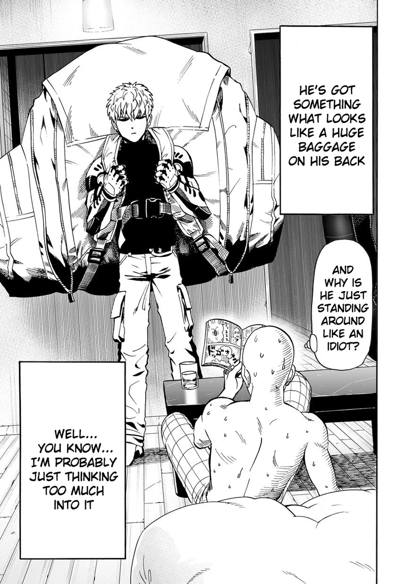 One Punch Man Manga Chapter 18 page 3 - Business Activity scene
