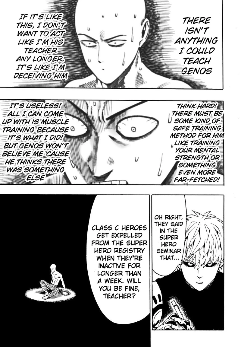 One Punch Man Manga Chapter 18 page 6 - Business Activity scene