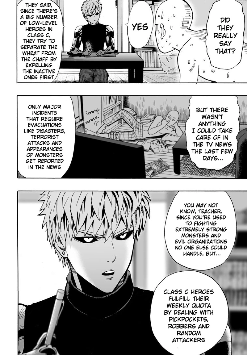 One Punch Man Manga Chapter 18 page 9 - Business Activity scene
