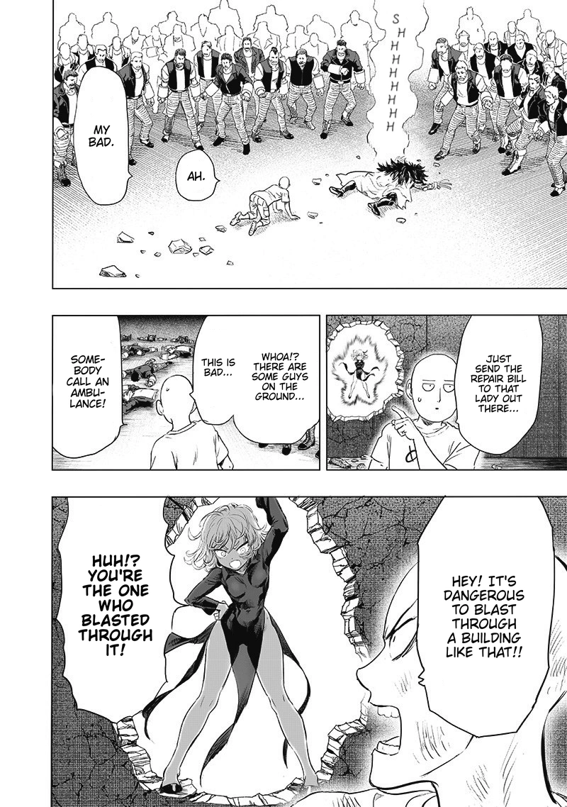 One Punch Man Manga Chapter 180 page 17 - In The Middle Of Something scene