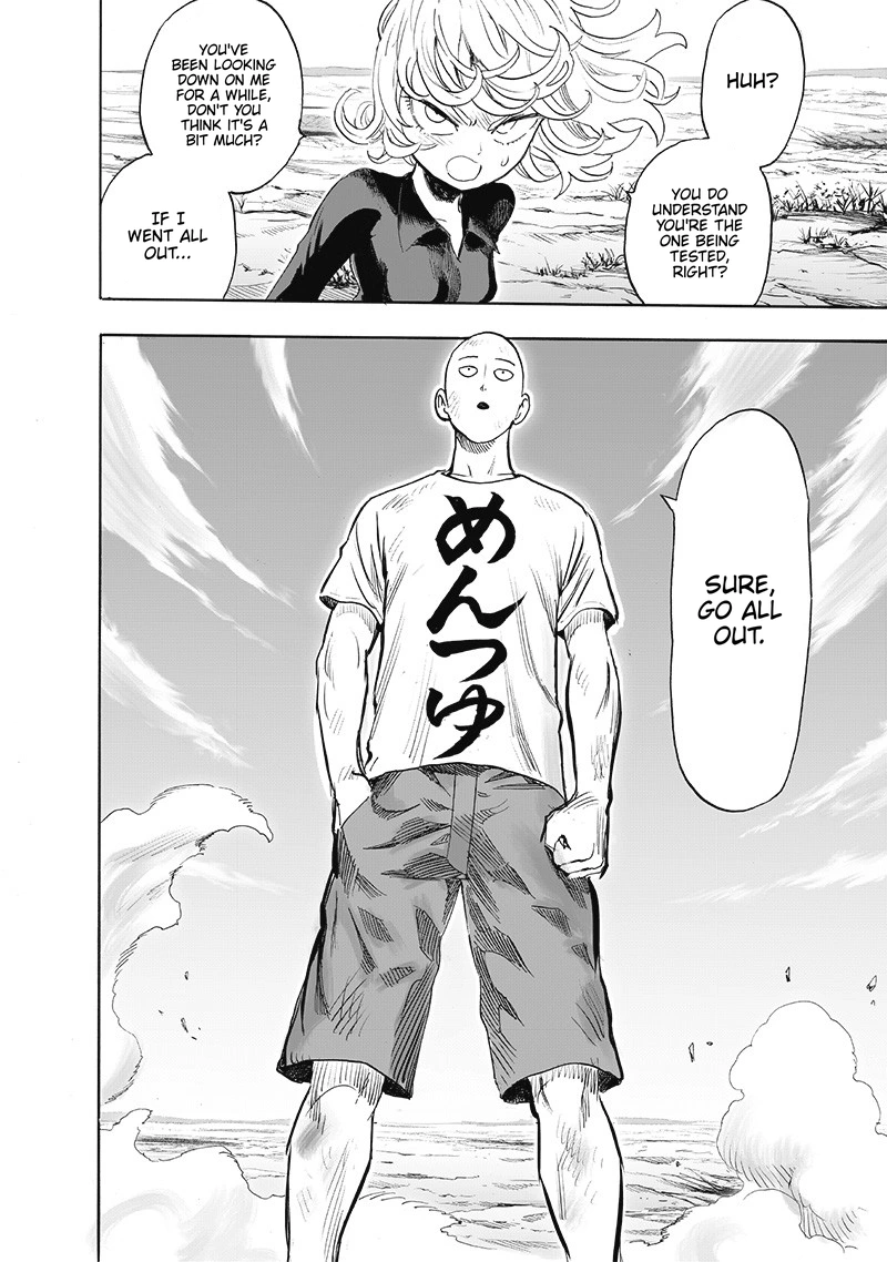 One Punch Man Manga Chapter 181 page 19 - Scalp Friction scene