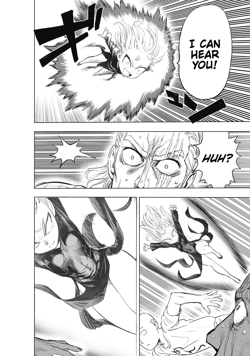 One Punch Man Manga Chapter 181 page 28 - Scalp Friction scene