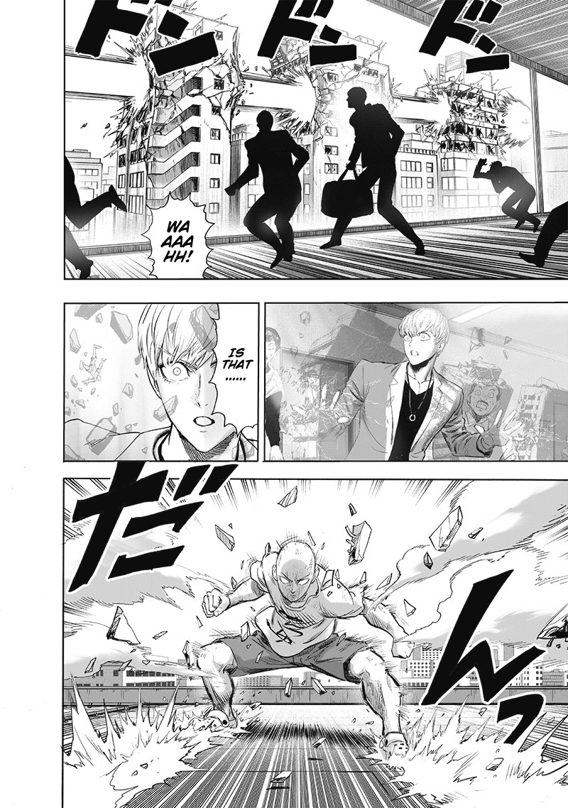 One Punch Man Manga Chapter 181 page 3 - Scalp Friction scene