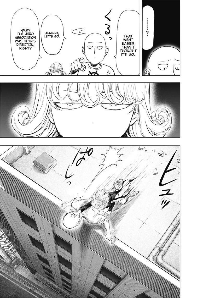 One Punch Man Manga Chapter 181 page 6 - Scalp Friction scene