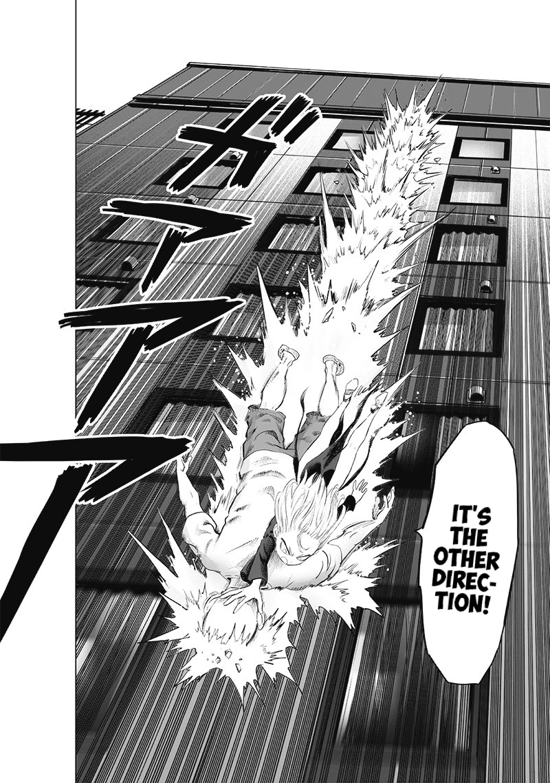 One Punch Man Manga Chapter 181 page 7 - Scalp Friction scene