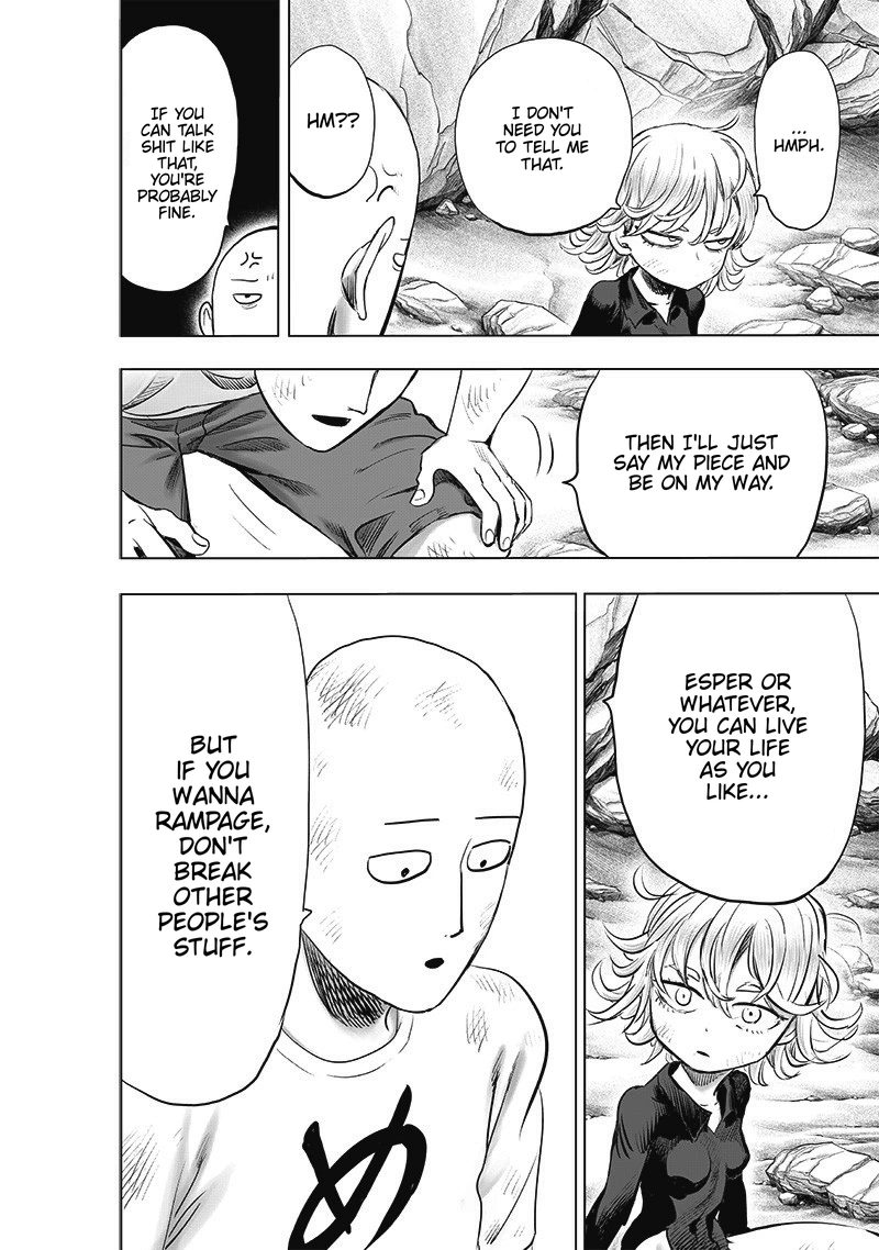 One Punch Man Manga Chapter 182 page 26 - Unascertained scene