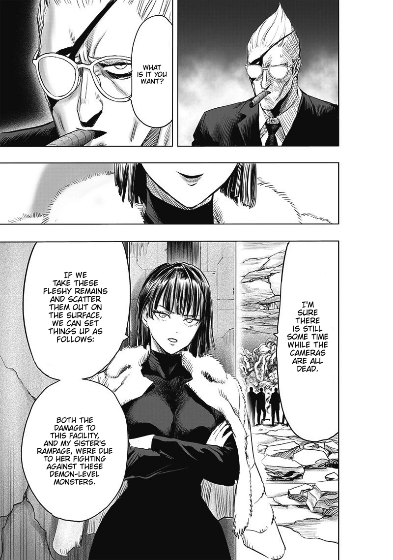 One Punch Man Manga Chapter 183 page 14 - Trade-Off scene