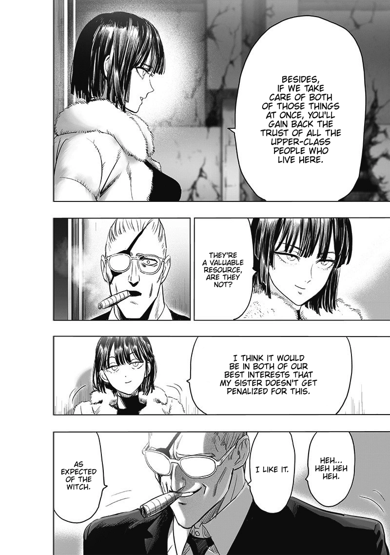 One Punch Man Manga Chapter 183 page 15 - Trade-Off scene