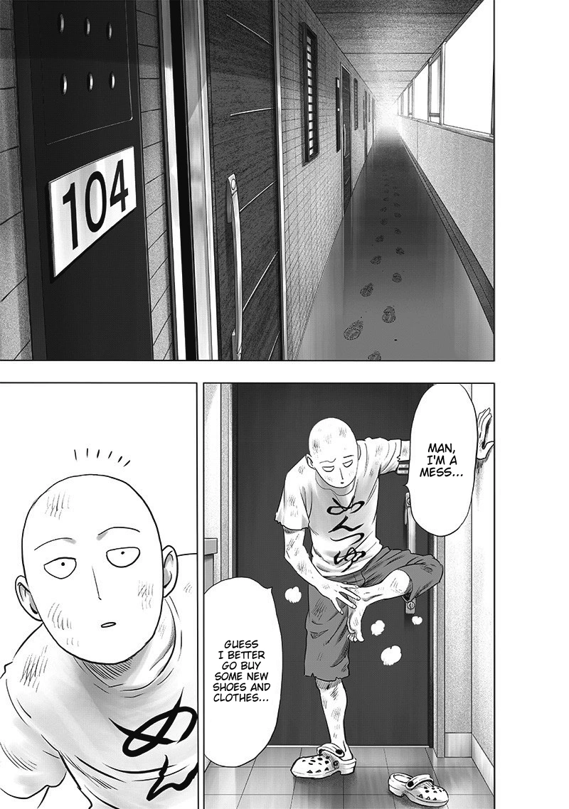 One Punch Man Manga Chapter 183 page 4 - Trade-Off scene